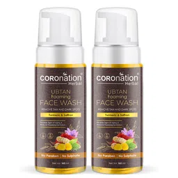 COROnation Herbal Set of 2 Ubtan Foaming Face Washes for Tan Removal - 160ml each-7
