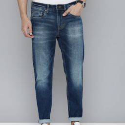 Flying Machine Men Blue Slim Fit Light Fade Stretchable Jeans-picture-27