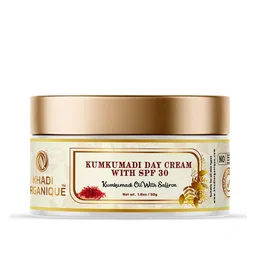 Khadi Organique Kumkumadi Day Cream with SPF 30 for Anti Tanning - 50 g-31