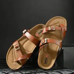 Men Multi-Strap Sandals with Buckle Fastening-28