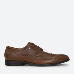 Round-Toe Lace-Up Brogues-image-25