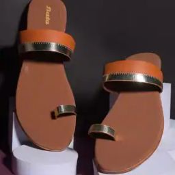 Women Toe-Ring Sandals with Brand Footbed-image-70