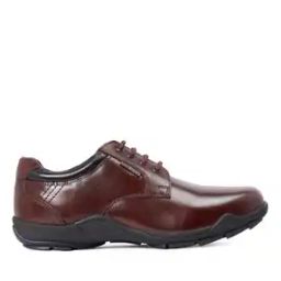 red chief Round-Toe Leather Derby Shoes-picture-32