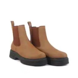 Women Round-Toe Slip-On Ankle-Length Boots-4