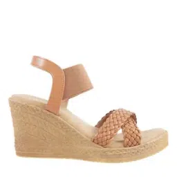 Women Open-Toe Quilted Wedges-picture-16