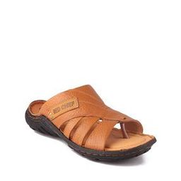 Toe-Ring Flip-Flops with Genuine leather upper-image-85