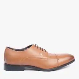 Toe-Cap Lace-Up Derby Shoes-image-25