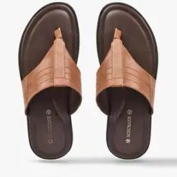 Thong-Strap Sandals with Stitch Accent-image-85