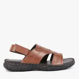 Slip-On Sandals with Velcro Fastening-image-82