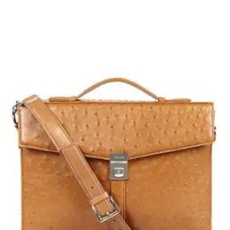 Leather Messenger Bag with Detachable Strap-53