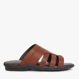 Strappy Slip-On Flat Sandals-image-7