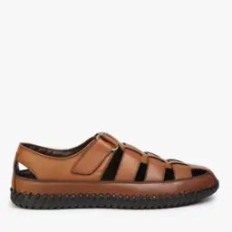 Men Shoe-Style Sandals with Velcro Closure-18