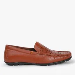 Lazer-Cut Slip-On Casual Shoes-image-1