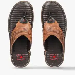 Slip-On Sandals with Eyelet Accent-32