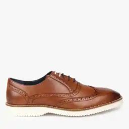 Wingtip Lace-Up Oxford Shoes-image-1