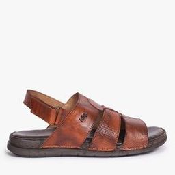 Slip-On Sandals with Velcro Fastening-picture-30