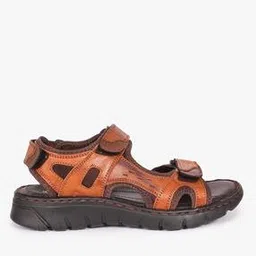 Sandals with Velcro Fastening-image-84
