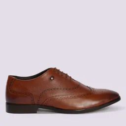 Men Leather Lace-Up Brogue Shoes-image-51