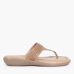 Women Perforated Thong-Strap Wedges-image-29