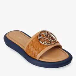Women Embellished Slip-On Flat Sandals-image-37