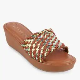 Women Embellished Open-Toe Wedges-image-18