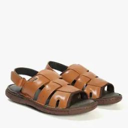 Men Slip-On Sandals with Velcro Fastening-34