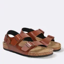 Men Dual-Strap Sandals with Slingback-image-57
