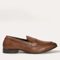 Men Leather Bit Loafers-13