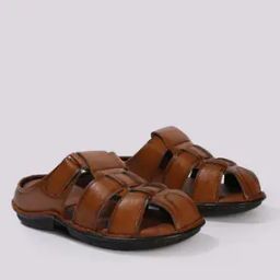 Men Multi-Strap Slip-On Sandals-image-45