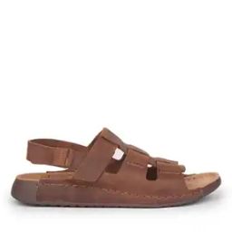 Men Multi-Strap Genuine Leather Sandals-picture-38