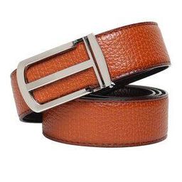 Men Slim Fit Leather Belt-image-36