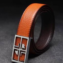 Men Slim Belt with Metal Buckle Closure-picture-53