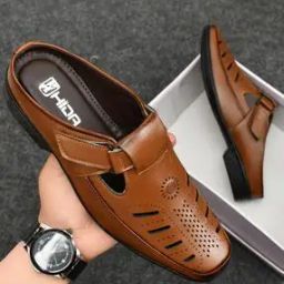 Men Slip-On Round-Toe Sandals-image-93