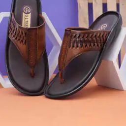 Men Slip-On Thong-Strapped Sandals-image-3