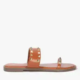 Metal Embellished Slip-On Sandals-picture-15