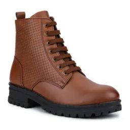 Round-Toe Slip-On Boots-image-75