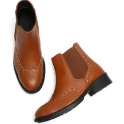Ankle-Length Boots with PU upper-image-52