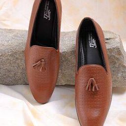 Slip-On Casual Shoes with Tassel Accent-image-21