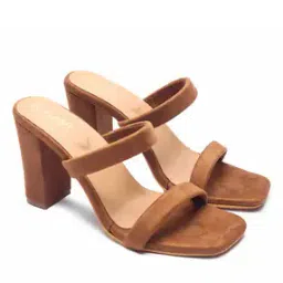Open-Toe Chunky Heeled Sandals-image-30