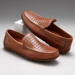 Men Perforated Slip-On Round-Toe Shoes-image-56