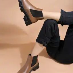 Women Ankle-Length Slip-On Boots-picture-30