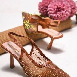 Women Regular Fit Kitten Heeled Sandals-28