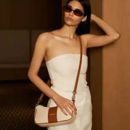 Solid Shoulder Bag-15
