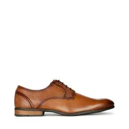 Croc-Embossed Lace-Up Shoes-image-97