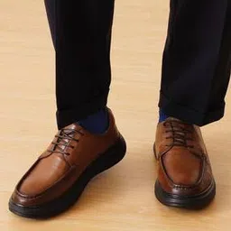 Men Round-Toe Lace-Up Formal Shoes-image-18