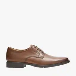 Leather Formal Derby Shoes-image-69