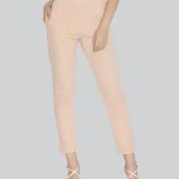 Ankle-Length Cotton Pencil Pant-image-2