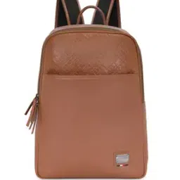Pebbled Textured With Embossed Backpack-41