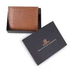 Men Croc-Embossed Bi-Fold Wallet-image-39