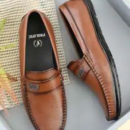 Men Loafers with Synthetic Upper-image-5